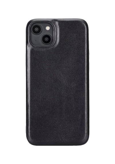 Apple iPhone 15 Plus Uyumlu Deri Arka Kapak Rock Rst1 Çok Renkli