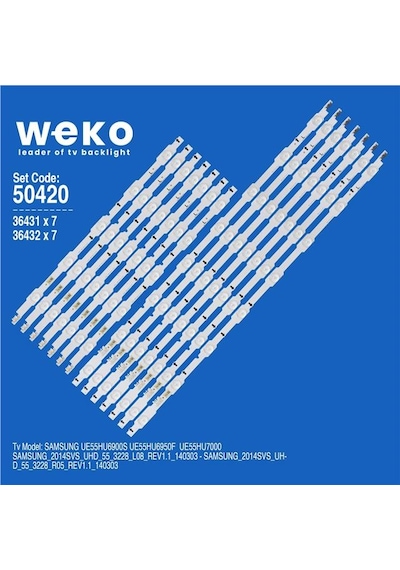 Wkset-5420 36431x7 36432x7 Samsung 2014svs Uhd 55 3228 14 Adet Led Bar Tvnizi Açıp İçindeki Led Barla Birebir Aynısı Olduğunu Görmeden Almayınız. Sonrasında İade Almamaktayız. Beyaz Wkset-5420 36431x7 36432x7 Samsung 2014svs Uhd 55 3228 14 Adet Led Bar Tvnizi Açıp İçindeki Led Barla Birebir Aynısı Olduğunu Görmeden Almayınız. Sonrasında İade Almamaktayız. Beyaz