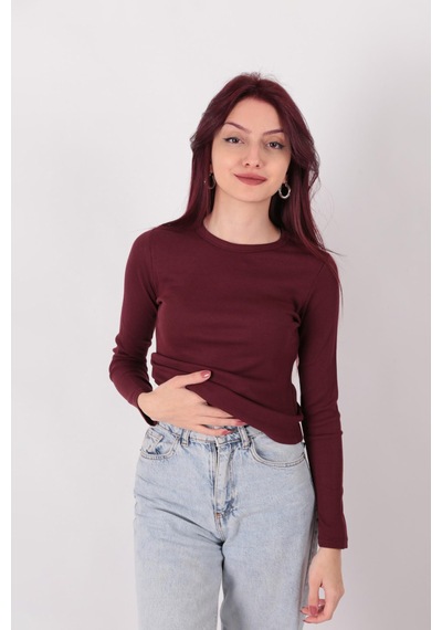 Busem W0010820 Kadın Bluz Bordo