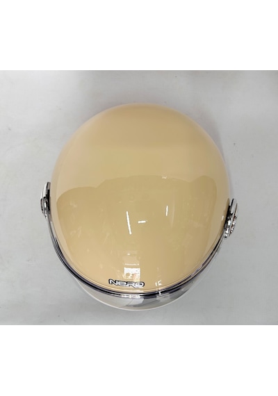Nero Tk-06 Şefaf Vizörlü Yarım Açık Kask Parlak T3
