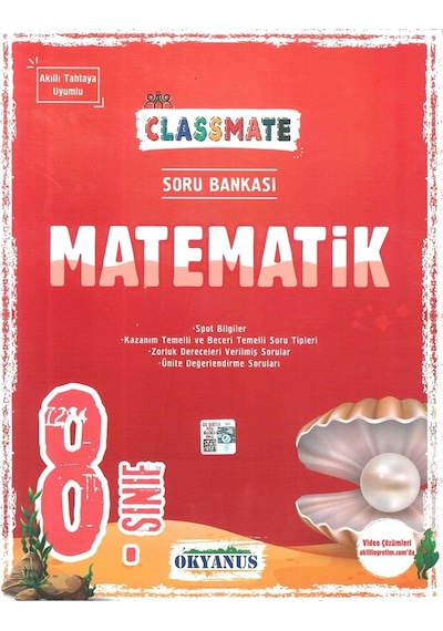 8. Sınıf Classmate Matematik Soru Bankası Okyanus Yayınları