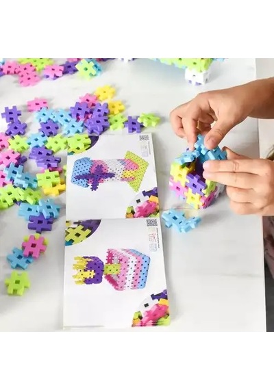 Meli Basic Pink 50 Parça Blok Seti 50019