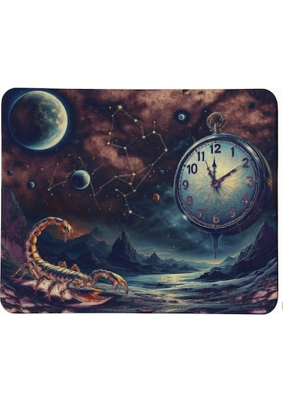 40x28 Cm Gamepad Akrep Burcu Desenli Bilgisayar Notebook Oyuncu Gaming Mouse Pad Burçlar Mauspad