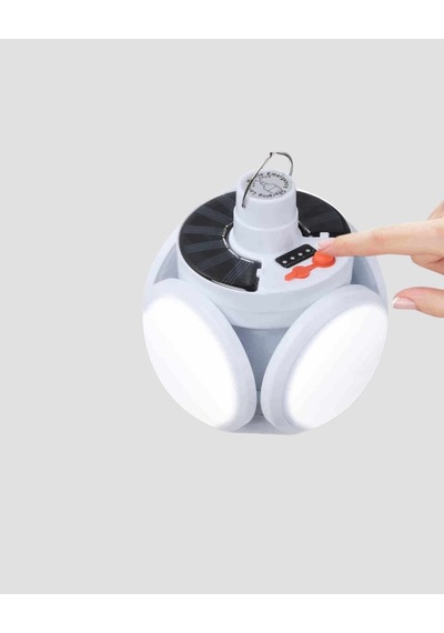 Northcity Katlanabilir Solar Led Lamba - Taşınabilir, Ip65 Su Geçirmez, 45 Led, 2400mah