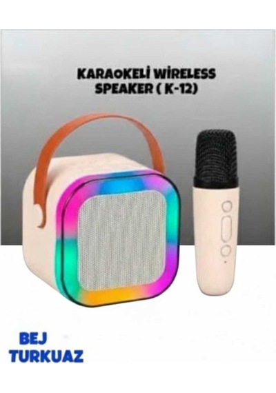 Karaokeli Mikrofon  Bluetooth Hoparlör