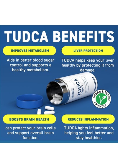 Applied Nutrition Tudca + N.a.c - Liver & Antioxidant Support Bile Salts 800mg Tauroursodeoxycholic Acid 90 Caps Aromasız