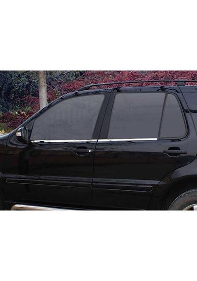 Mitsubishi Lancer Krom Cam Çıtası 4 Parça 2007 ve Sonrası