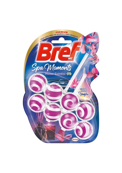 Bref Wc Blok Spa Moments Huzur Esintisi 2 X 50 G - 7 Adet Tarı