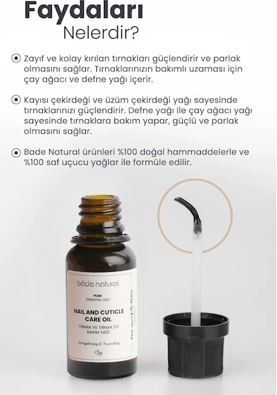 Besleyici Ve Güçlendirici Tırnak Ve Tırnak Eti Bakım Yağı 10 Ml