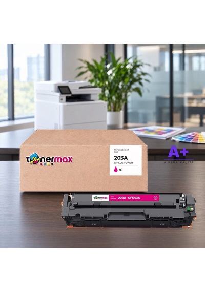 Hp 203a Cf543a Kırmızı Uyumlu Toner A Plus / Color Laserjet Pro M254 / M280 / M281