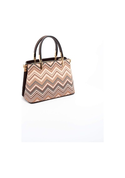 Silver & Polo Silver Polo Nut - Kahve Sp987 Kadın El Çantası Nut - Kahve Çok Renkli