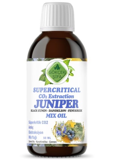 Gökçek Şifa Ardıç Süperkritik Mix Yağı 50 ML