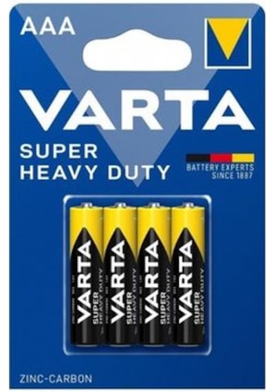 Varta Super Heavy Duty / Superlife Manganez Aaa Kalem Pil 4'lü Paket