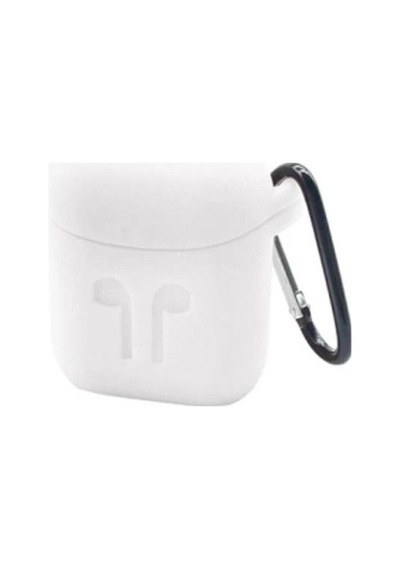 Ally Apple AirPods Uyumlu İçin Silikon Kılıf Anahtarlıklı- 5775 Standart