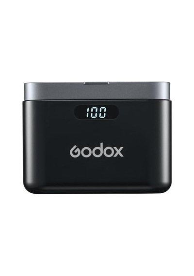 Godox Wes1 Kit2 İkili Kablosuz Mikrofon Apple Lightning Uyumlu