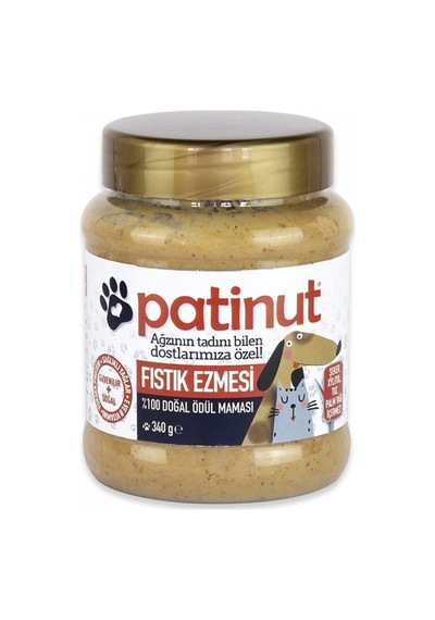 Patinut Köpek ve Kediler İçin Ödül Maması Fıstık Ezmesi 340 G