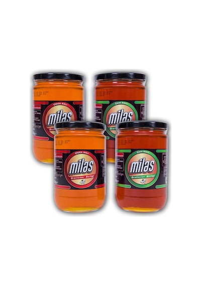 Milas Üreticiler Birliği Çam Balı 2 x 850 G + Çiçek Balı 2 x 850 G