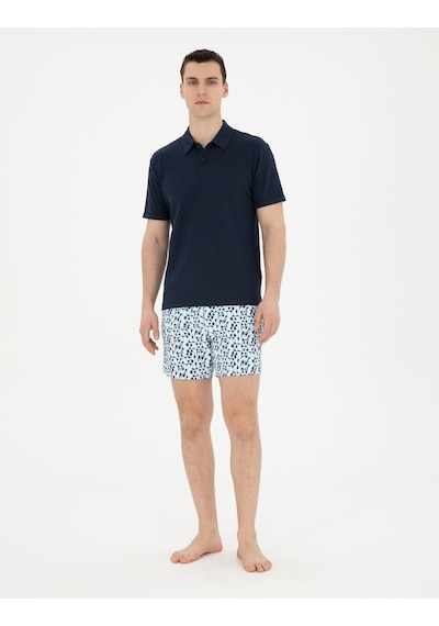Pierre Cardin Erkek Lacivert Deniz Şortu 50289009-vr033 Lacivert