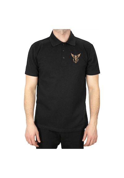 Gold Angel Polo Yaka Renkli Tişört Lacivert