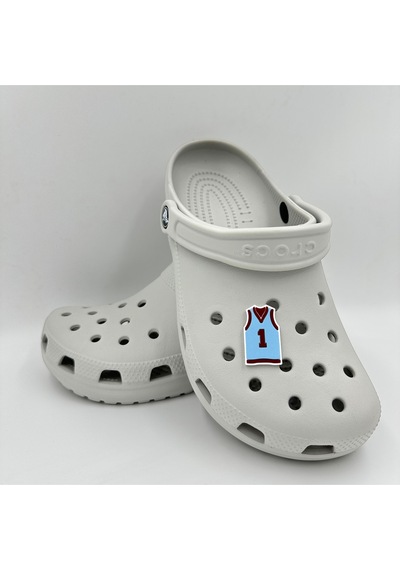 Crocs Terlik Süsü Ve Aksesuarı , Çanta Süsü Jibbitz 3d Basket Forması 03 Figür Logo Aksesuar Bordo-mavi-beyaz Crocs Terlik Süsü Ve Aksesuarı , Çanta Süsü Jibbitz 3d Basket Forması 03 Figür Logo Aksesuar Bordo-mavi-beyaz