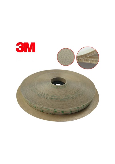 Sj4570 Şeffaf Cırt Dual Lock Yapışkanlı Cırt 1000 Kez Açılıp Kapanabilir 25mm X45.7mt