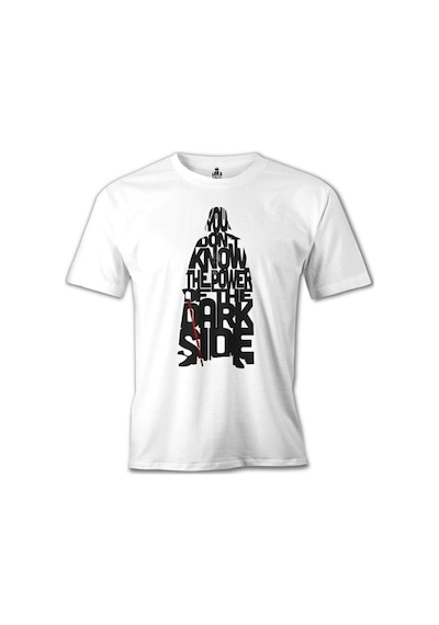 Star Wars - Power Of The Dark Side Beyaz Erkek Tshirt