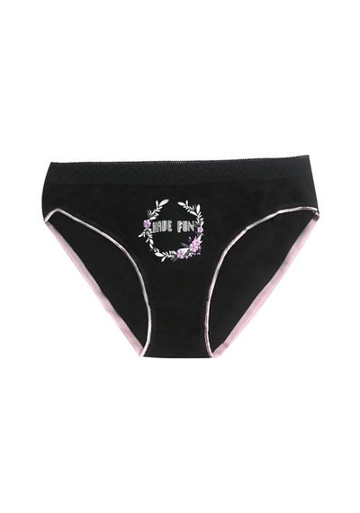 Alfa Aksesuar 03 Berrak Kadın Bikini 11293 Siyah - Pembe