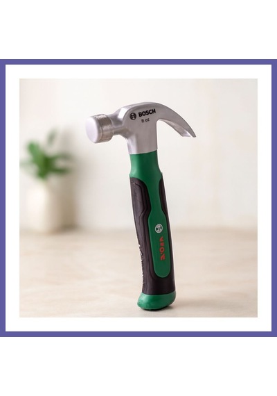 Bezos Kısa Çatal Çekiç 8 Oz 16 Cm Ergonomik Yumuşak Sap Nıda