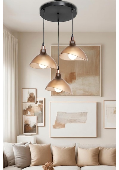 Ag Lightdesign Bal Rengi Sarkıt Avize Yatak Odası Salon Mutfak Koridor Lamba 22 Agnm31 Genel