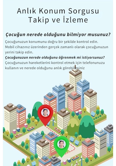Wearfitpro Sim Kartlı Btk Kayıt Gps Konum Takipli Kameralı Akıllı Çocuk Saat Ve Multifonksiyonel Çocuk Telefonu