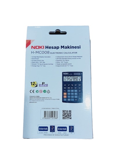 Masaüstü Hesap Makinesi 11x17 Cm 12 Basamaklı Orta Boy Güneş Enerjili 2 Yıl Garantili Siyah Çok Renkli
