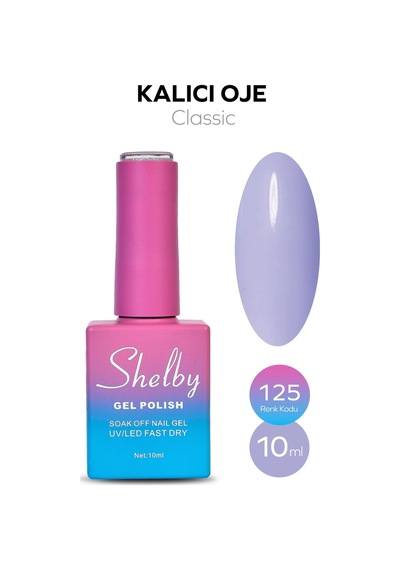 Shelby 10 Ml. A125 Kalıcı Oje