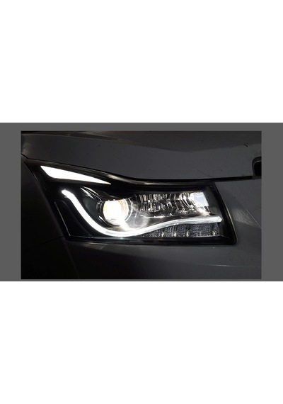 Cruze Kaşlı Bi Xenon Far Seti Sağ Sol