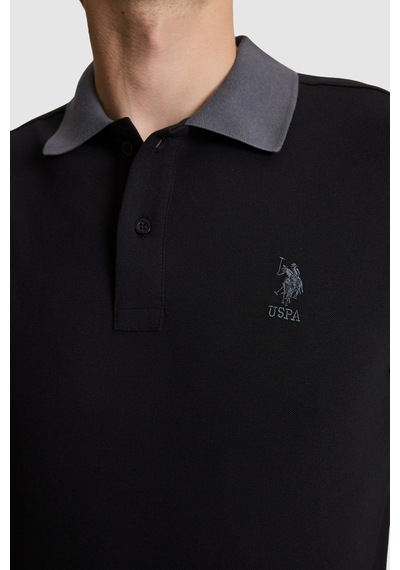 U.S. Polo Assn. U.s. Polo Assn. Erkek Siyah Tişört Basic 50326978-vr046