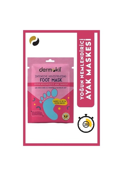 Dermokil Yoğun Nemlendirici Ayak Maskesi 30 ML