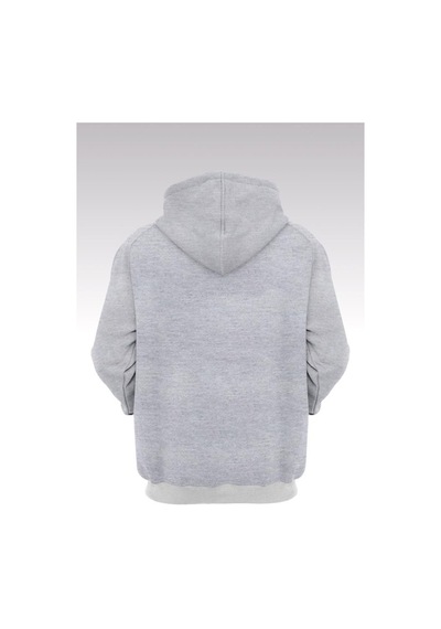 Startmore Boston Kapşonlu Sweatshirt - Hoodie Gri