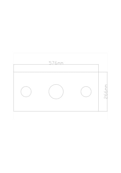 Motifpiyer Tavan Spot Göbek Tsg-52-26Cmx56Xmx4,5Cm