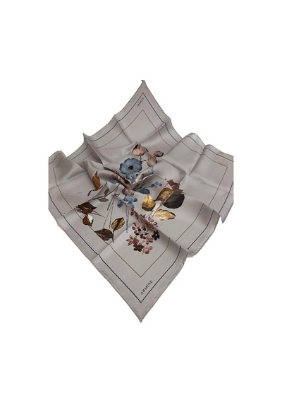 Armine İpek Eşarp 8128d Twill Nostalji -33