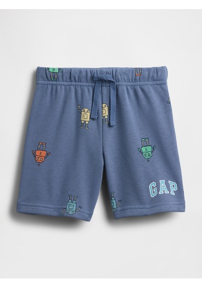 Gap Erkek Bebek Relaxed Fransız Havlu Kumaş Logo Pull-on Şort Lacivert-2752