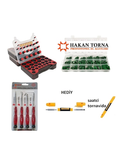 Rico Oring Seti 800 Parça 270 Pc Isıya Dayanıklı Oring Seti Oring Cıkarma Conta Seti