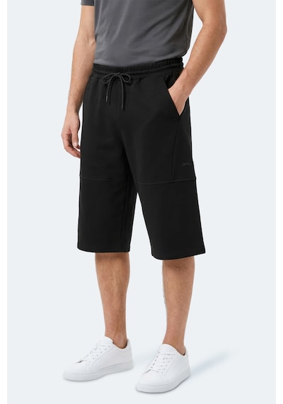 Slazenger Noctura Erkek Kapri Siyah Şort