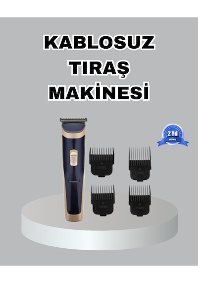 Çelik Bıçaklı Unisex Şarjlı Tıraş Makinesi - Sessiz Motor, Kablosuz Ve Ayarlanabilir