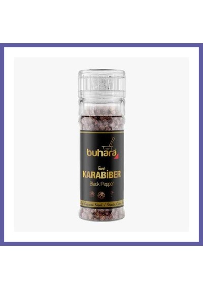 Bezos Buhara Karabiber Tane - Değirmen Cam 50 Gr Nıda