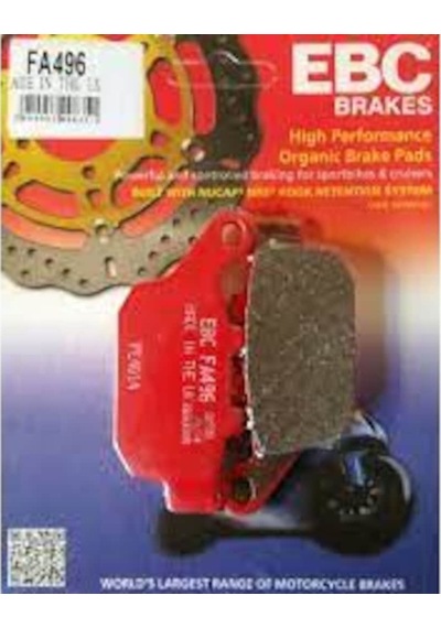 Fa496 2021 Honda Nc 750 X Abs Ebc Arka Fren Balatası