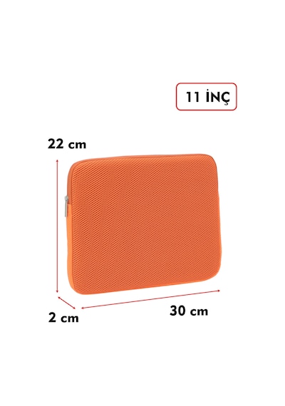 Dada Ultra Hafif 125gr Turuncu Renk File Tablet Kılıfı 10"-11" inç Air Darbe Emici Korumalı Unisex