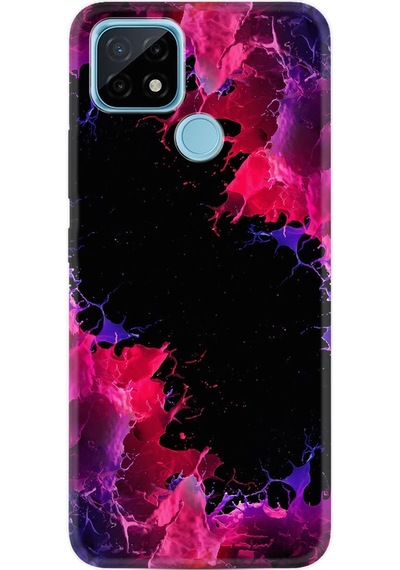 Realme C25 Kılıf Desenli Boyalar 1663