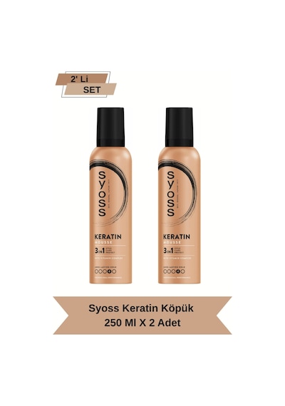 Syoss Keratin Köpük 2 x 250 ML