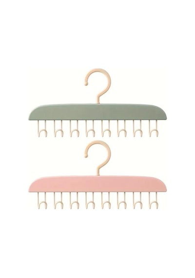 1 Adet 8 Kancalı Çok Amaçlı Yapışkanlı Askı İç Çamaşırı Askısı Banyo Askısı Takı Organizer Plastik Ç Diğer
