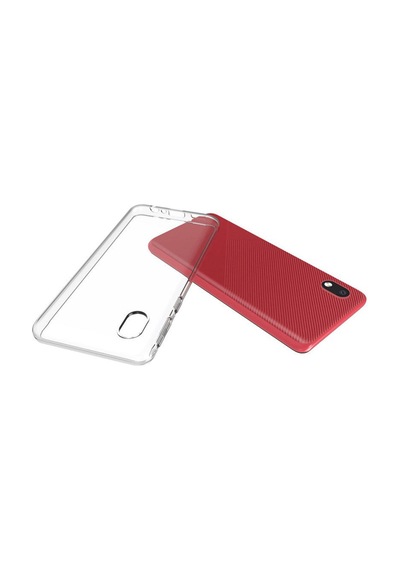 Samsung Galaxy  Uyumlu - A01 Core Kılıf Lüx Şeffaf Silikon