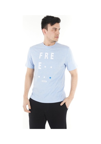 Defys Erkek Bisiklet Yaka Kısa Kollu Regular Fit Baskılı Tişört Mavi Melanj - 499080205 Mavi Melanj Defys Erkek Bisiklet Yaka Kısa Kollu Regular Fit Baskılı Tişört Mavi Melanj - 499080205 Mavi Melanj